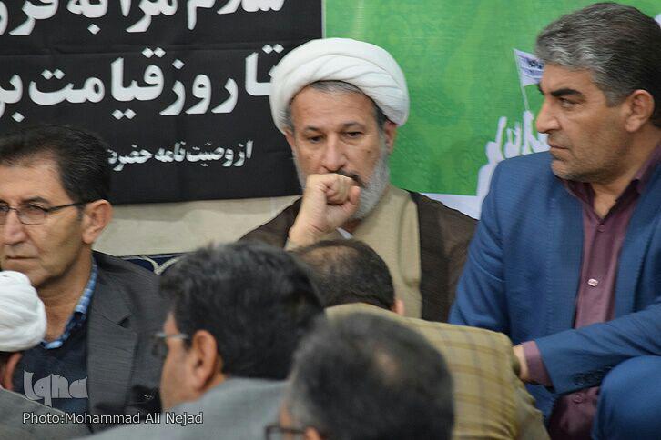 دیدار مدیران دستگاه&zwnj;های اجرایی لرستان با آیت&zwnj;الله میرعمادی