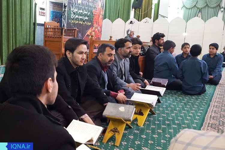 الگوگیری از سبک جلسات قرآن مشهد عامل ارتقاء جلسات کاشمر