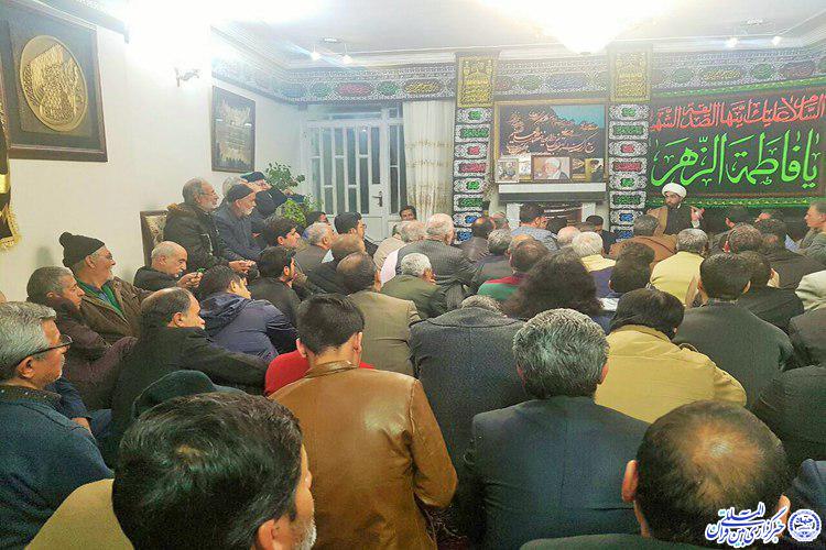 همراهی آموزش قرآن و عزاداری فاطمیه در جلسه قرآن محبان عترت مشهد