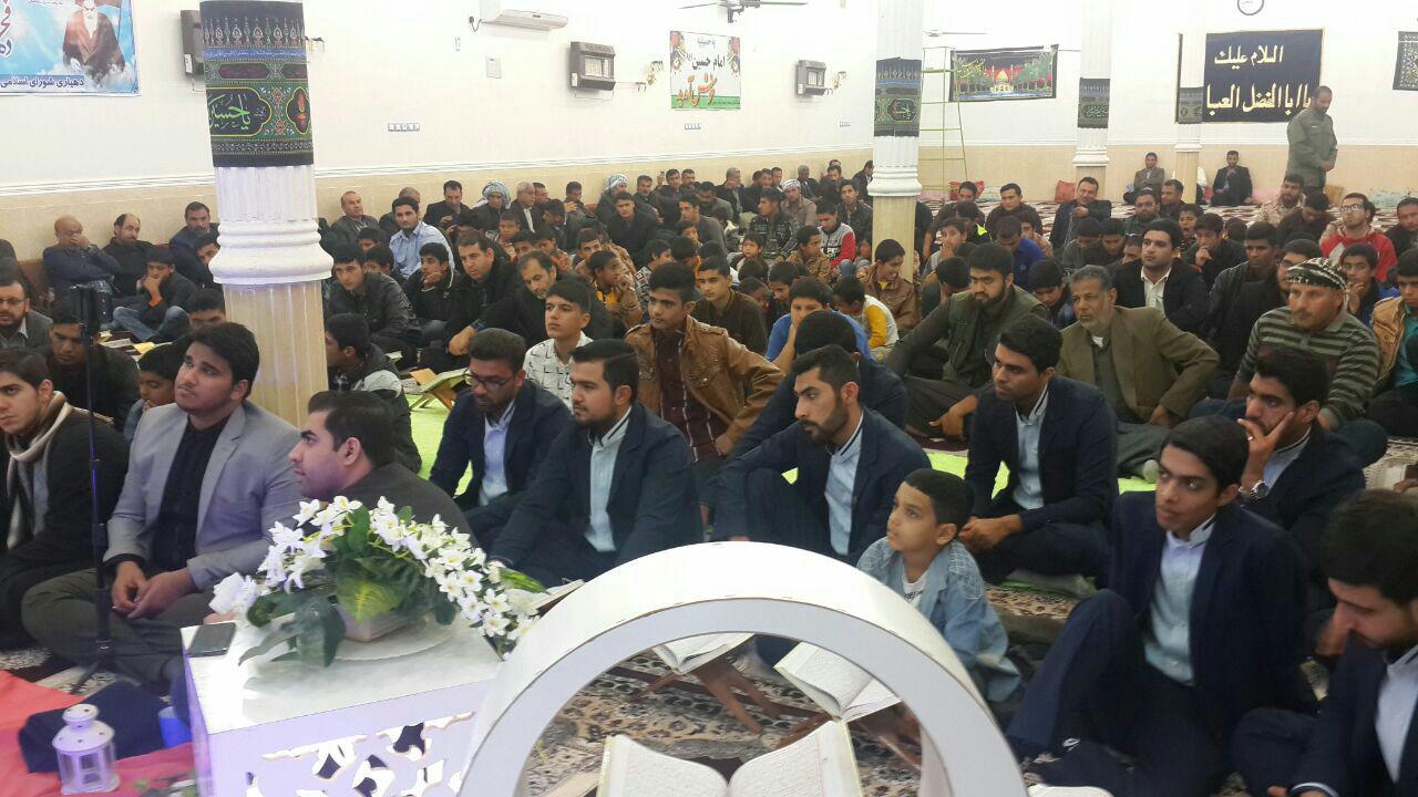 تلاوت حمید شاکرنژاد در روستای رمیس رامشیر+ تصاویر