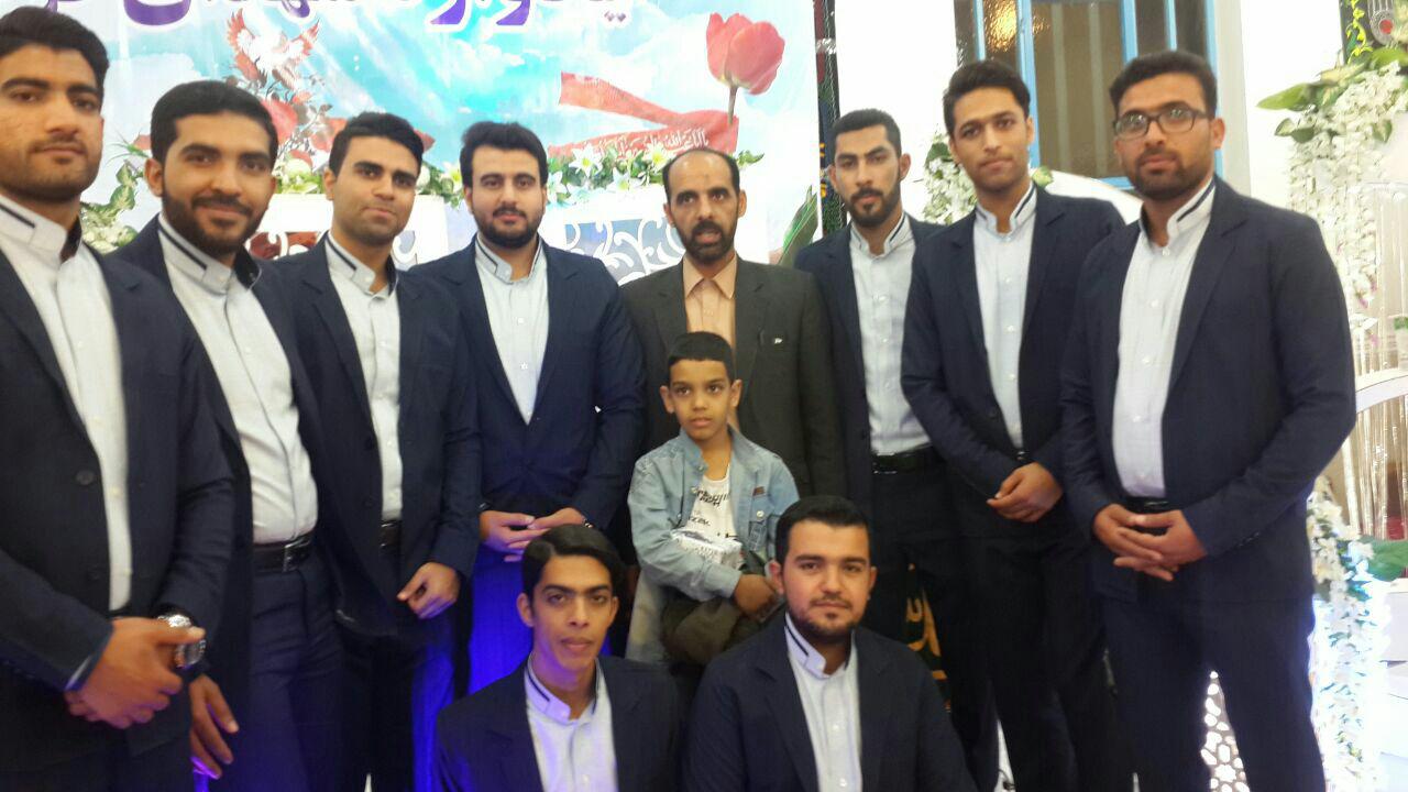 تلاوت حمید شاکرنژاد در روستای رمیس رامشیر+ تصاویر
