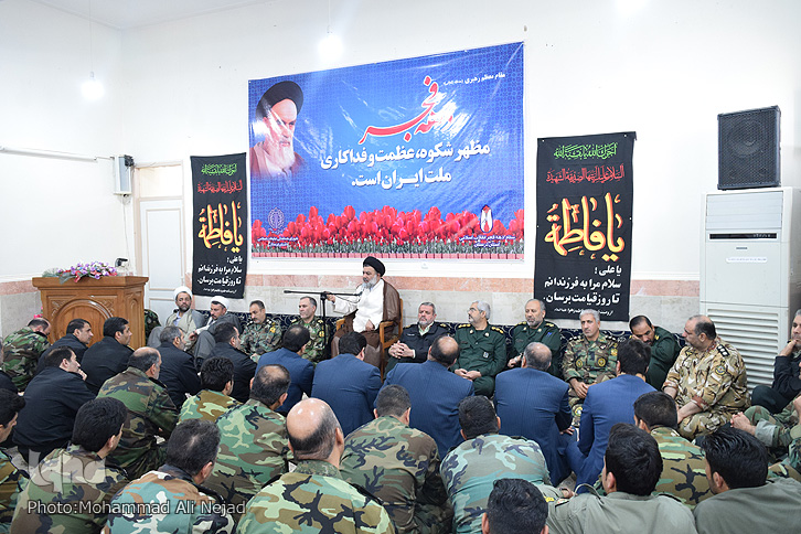 دیدرا نیروهای مسلح لرستان با آیت&zwnj;الله میرعمادی