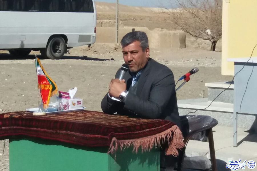 افتتاح یک آموزشگاه در روستای محروم و حاشیه مرز منطقه صالح آباد