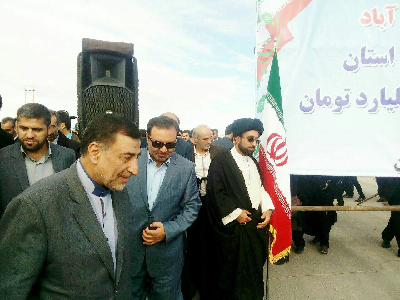 افتتاح محور فیروزآباد لرستان با حضور وزیر دادگستری