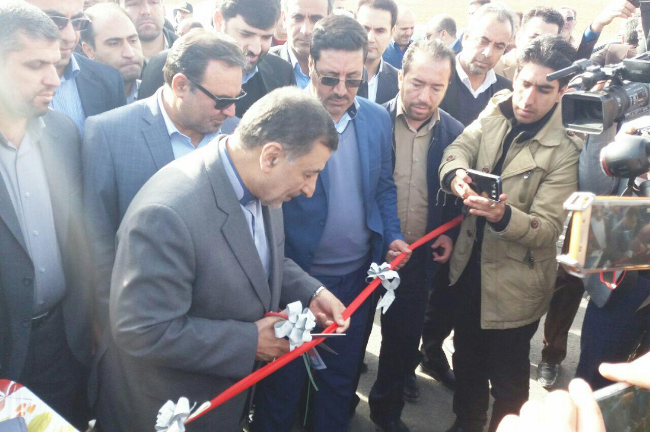 افتتاح محور فیروزآباد لرستان با حضور وزیر دادگستری