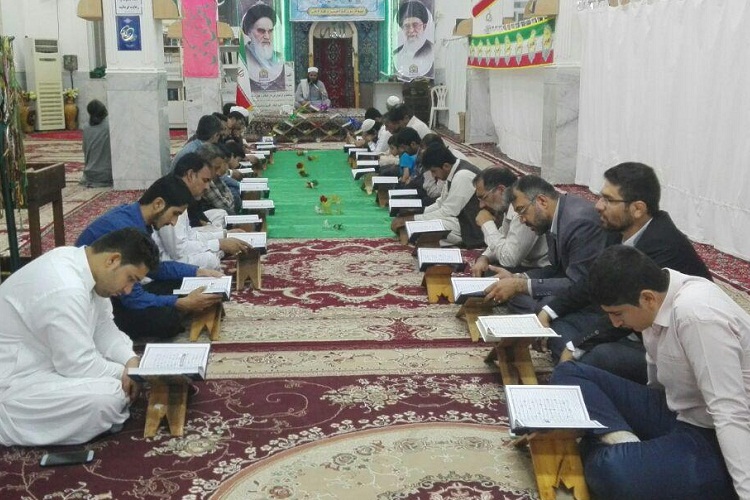 کرسی تلاوت قرآن در چابهار برگزار شد