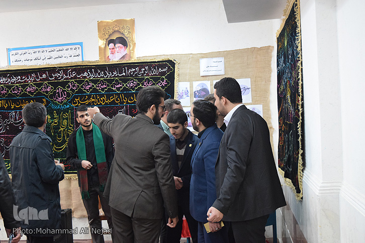 یازدید دبیرکل اتحادیه انجمن&zwnj;های اسلامی از نمایشگاه مدرسه صدرا خرم&zwnj;آباد