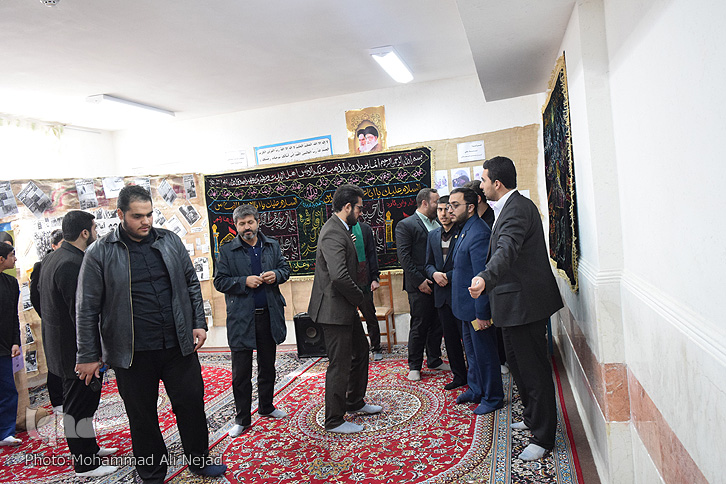 یازدید دبیرکل اتحادیه انجمن&zwnj;های اسلامی از نمایشگاه مدرسه صدرا خرم&zwnj;آباد