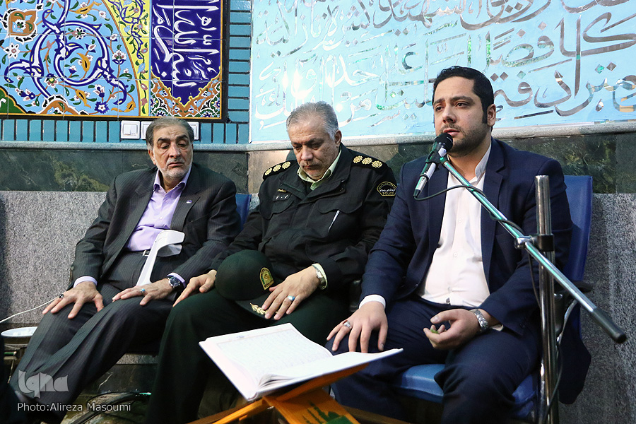 تجلیل از پنج دهه فعالیت قرآنی دو پیشکسوت قرآنی مشهد