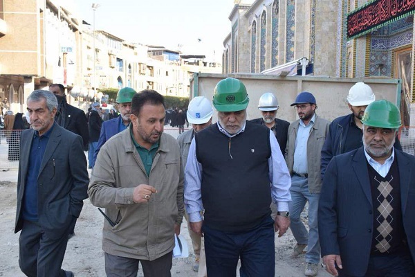 بازدید رئیس ستاد بازسازی عتبات از پیشرفت طرح توسعه حرم امام حسین(ع) بازدید رئیس ستاد بازسازی عتبات از پیشرفت طرح توسعه حرم امام حسین(ع)