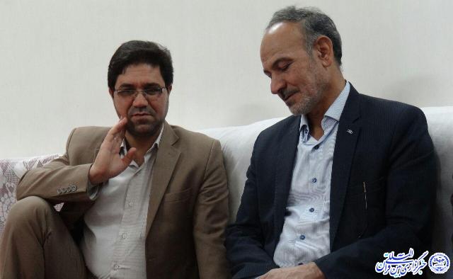 گزارش تصویری/دیدار دانشجویان دانشکده قرآنی میبد با خانواده شهیدرضوانی