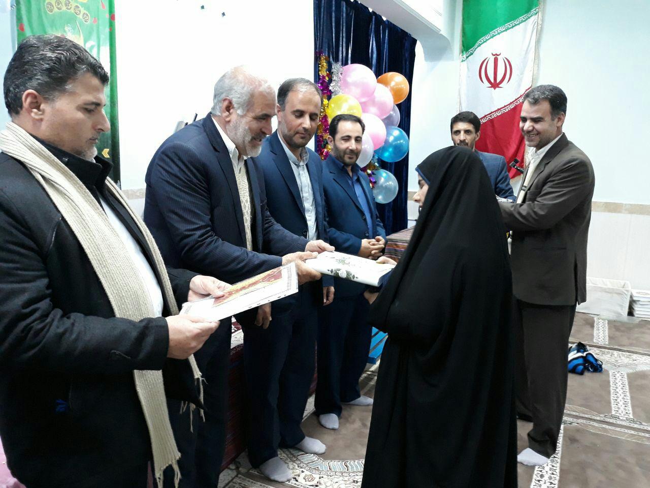 آئین تجلیل از حافظ کل قرآن مؤسسه آل یاسین سجاس