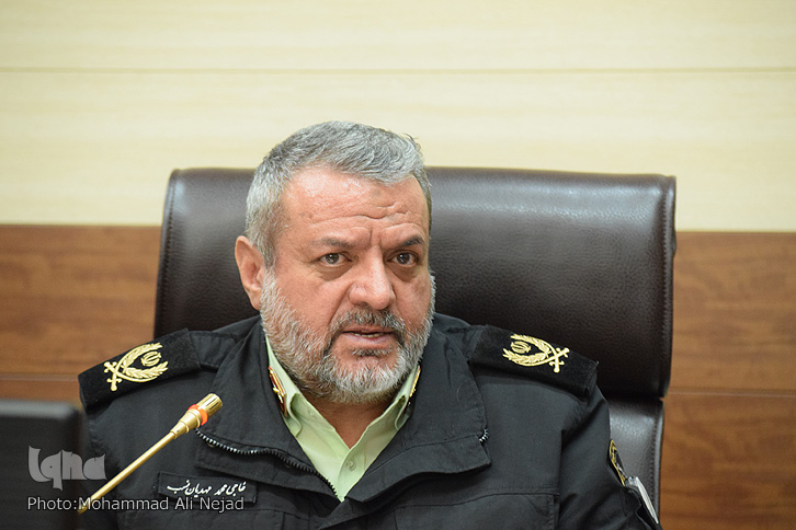 نشست خبری فرمانده نیروی انتظامی لرستان با اصحاب رسانه