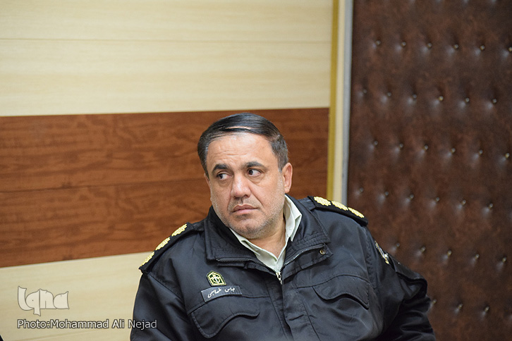نشست خبری فرمانده نیروی انتظامی لرستان با اصحاب رسانه