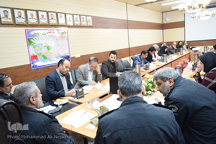 نشست خبری فرمانده نیروی انتظامی لرستان با اصحاب رسانه
