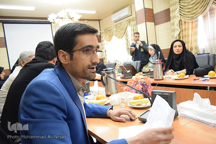 نشست خبری فرمانده نیروی انتظامی لرستان با اصحاب رسانه