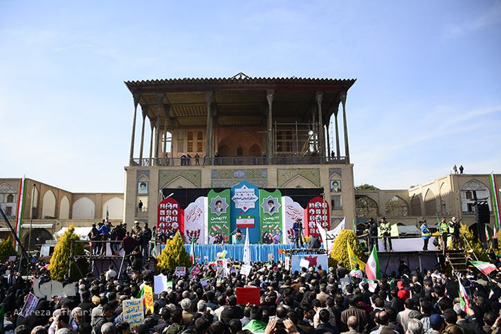 راهپیمایی ۲۲ بهمن&zwnj;ماه در اصفهان