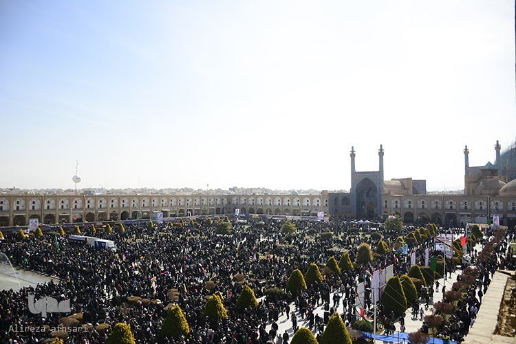 راهپیمایی ۲۲ بهمن&zwnj;ماه در اصفهان