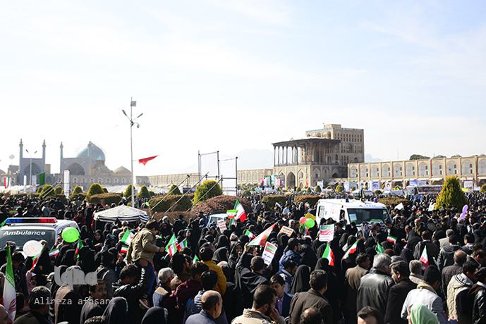 راهپیمایی ۲۲ بهمن&zwnj;ماه در اصفهان