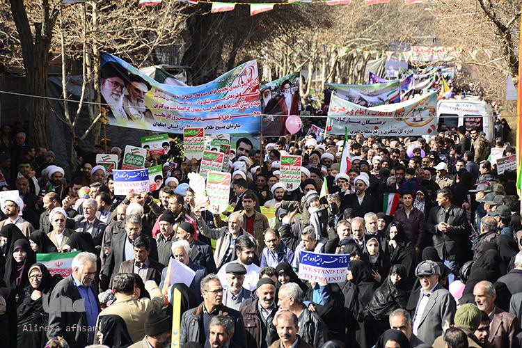 راهپیمایی ۲۲ بهمن&zwnj;ماه در اصفهان