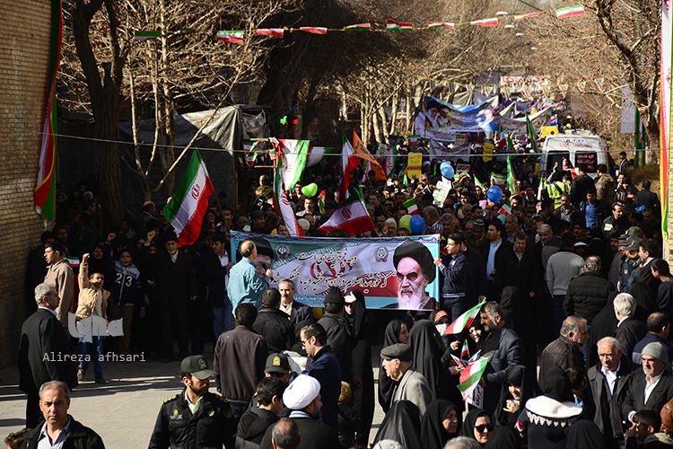 راهپیمایی ۲۲ بهمن&zwnj;ماه در اصفهان