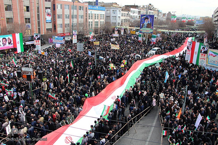 طنین فریاد «مرگ بر آمریکا» در راهپیمایی 22 بهمن آذربایجانشرقی + تصاویر طنین فریاد «مرگ بر آمریکا» در راهپیمایی 22 بهمن آذربایجانشرقی + تصاویر