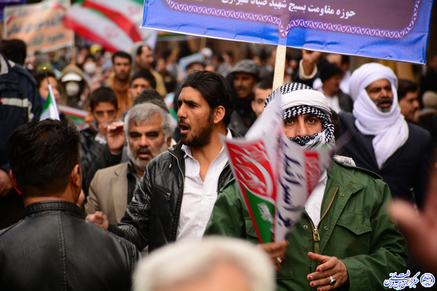 حضور حماسی شیعه و سنی تربت&zwnj;جام در راهپیمایی باشکوه 22 بهمن&zwnj;ماه