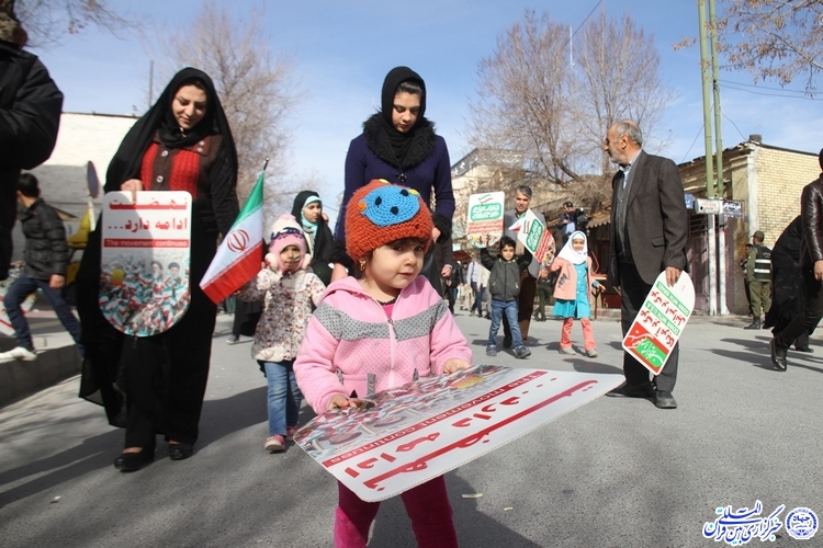 گزارش تصویری1/ راهپیمایی 22 بهمن در شهرکرد