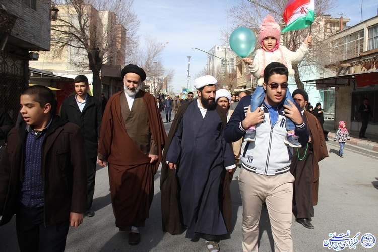 گزارش تصویری1/ راهپیمایی 22 بهمن در شهرکرد