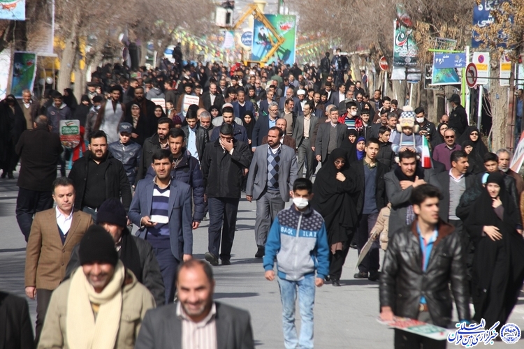 گزارش تصویری1/ راهپیمایی 22 بهمن در شهرکرد