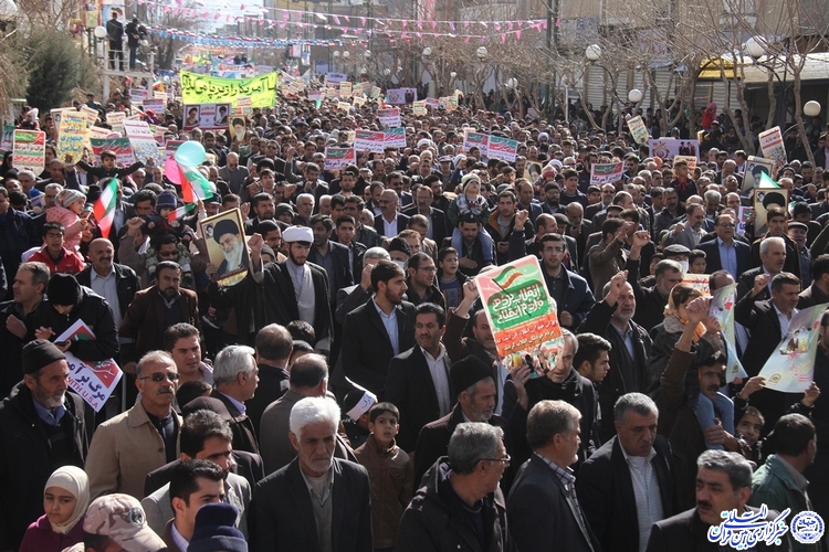 گزارش تصویری1/ راهپیمایی 22 بهمن در شهرکرد