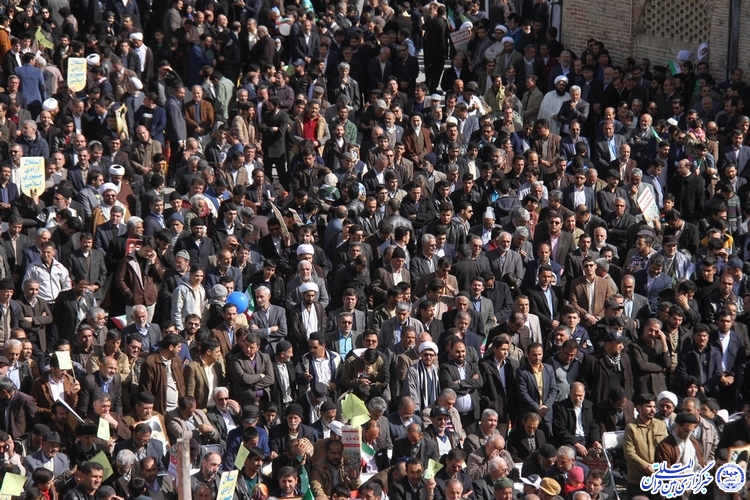 گزارش تصویری2/ راهپیمایی ۲۲ بهمن در شهرکرد