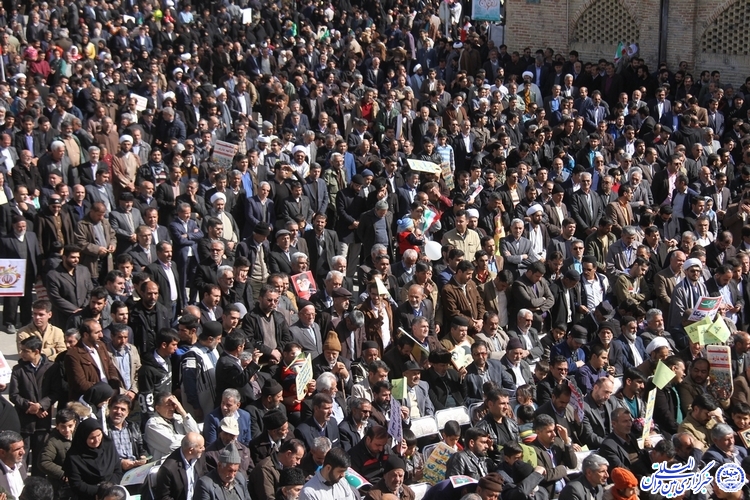 گزارش تصویری2/ راهپیمایی ۲۲ بهمن در شهرکرد