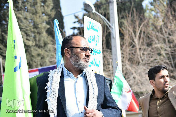 گزارش تصویری راهپیمایی یوم@الله 22 بهمن در خرم&zwnj;آباد