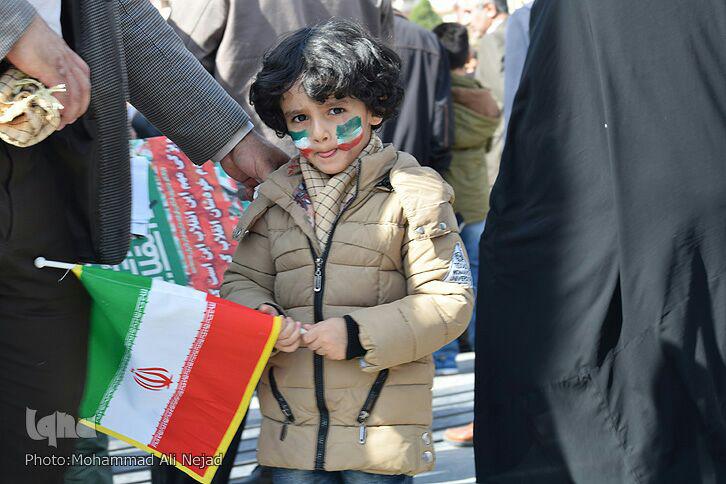 گزارش تصویری راهپیمایی یوم&zwnj;الله 22 بهمن در خرم&zwnj;آباد
