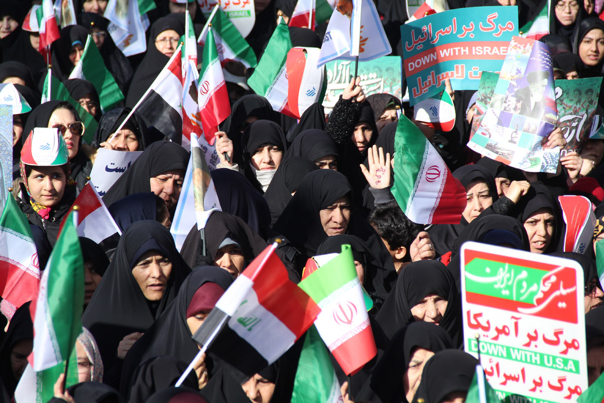 راهپیمایی ۲۲ بهمن زنجان