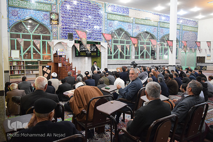 گزارش تصویری برنامه هفتگی تفسیر قرآن آیت&zwnj;الله میرعمادی