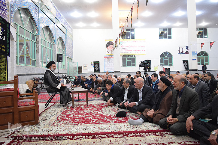 گزارش تصویری برنامه هفتگی تفسیر قرآن آیت&zwnj;الله میرعمادی