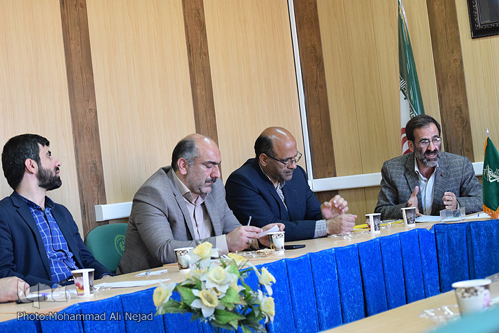 گزارش تصویری جلسه هماهنگی ورود و خاکسپاری 3 شهید گمنام در خرم&zwnj;آباد