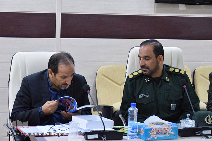 گزارش تصویری جلسه هماهنگی ورود و خاکسپاری 3 شهید گمنام در خرم&zwnj;آباد
