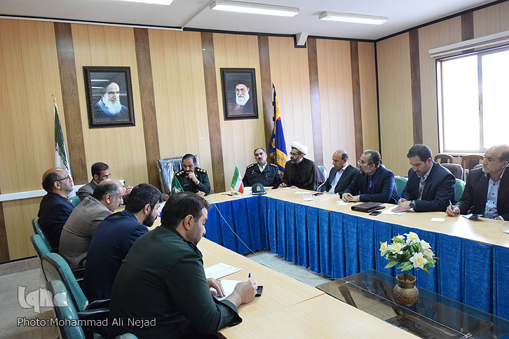گزارش تصویری جلسه هماهنگی ورود و خاکسپاری 3 شهید گمنام در خرم&zwnj;آباد