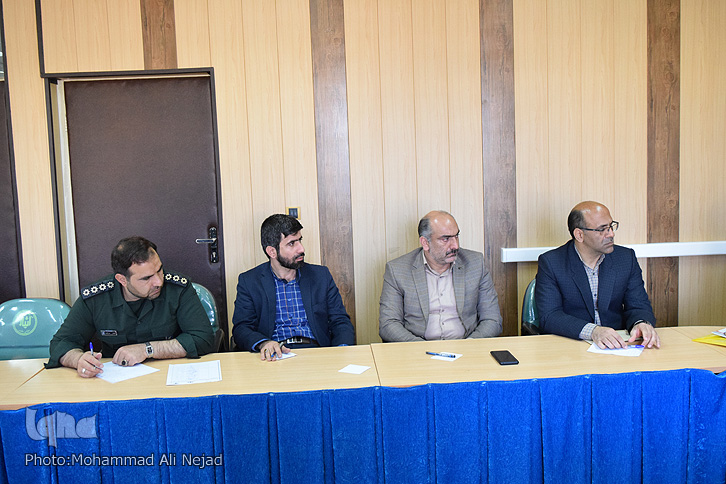 گزارش تصویری جلسه هماهنگی ورود و خاکسپاری 3 شهید گمنام در خرم&zwnj;آباد