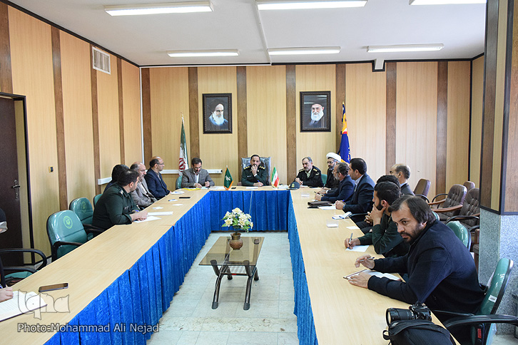 گزارش تصویری جلسه هماهنگی ورود و خاکسپاری 3 شهید گمنام در خرم&zwnj;آباد