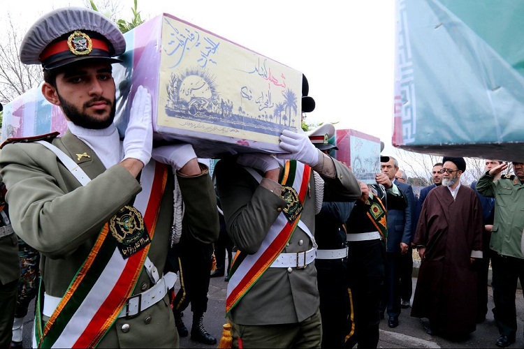 استقبال از پیکر 11 شهید گمنام در تبریز+تصاویر