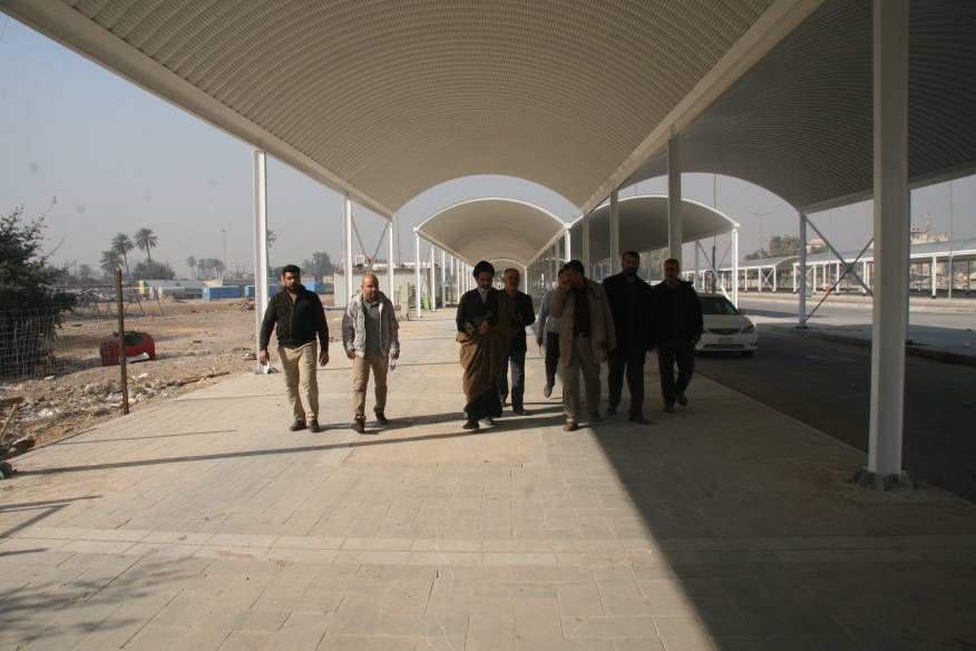 مسقف&zwnj;سازی خیابان صاحب&zwnj;الزمان(ع) حرم کاظمین توسط مردم خوزستان