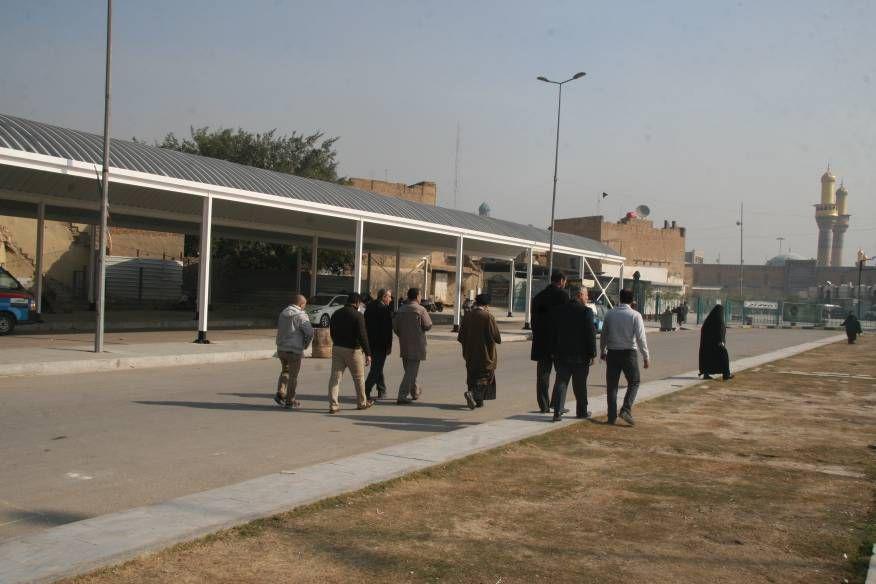 مسقف&zwnj;سازی خیابان صاحب&zwnj;الزمان(ع) حرم کاظمین توسط مردم خوزستان