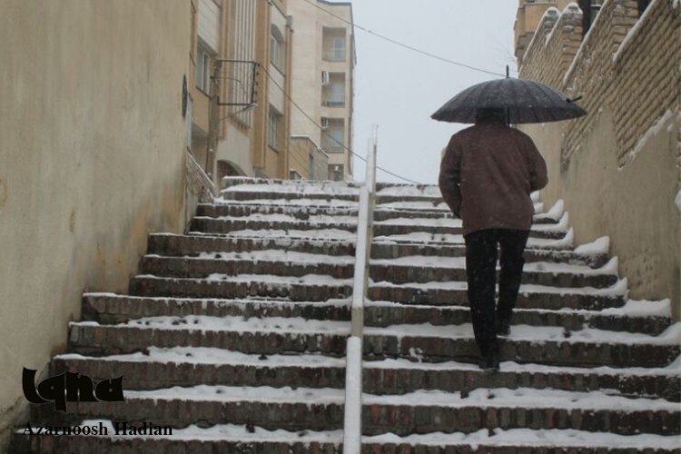 زیبایی برف در قاب دوربین