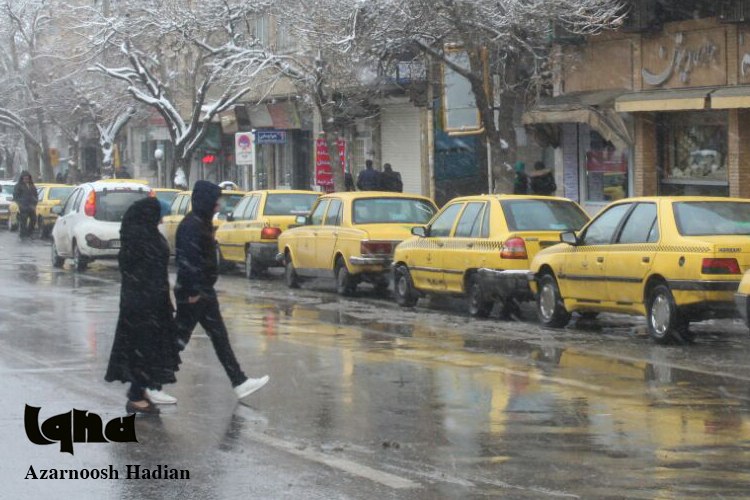 زیبایی برف در قاب دوربین