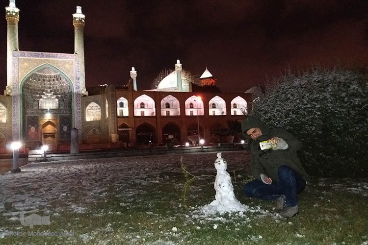 نقش جهان سفید پوش شد