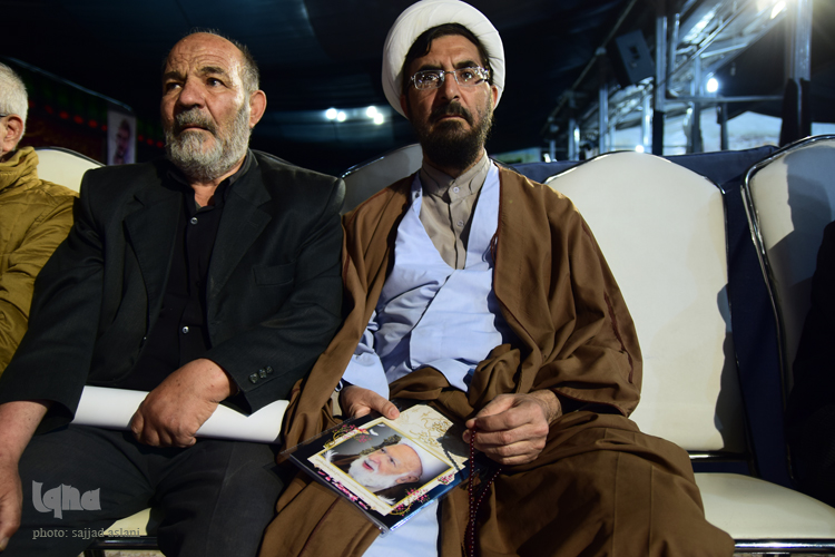 مراسم چهلمین روز درگذشت حجت الاسلام مهدی مظاهری در خیمه ی گلستان شهدا در حضود مقامات برگزار شد